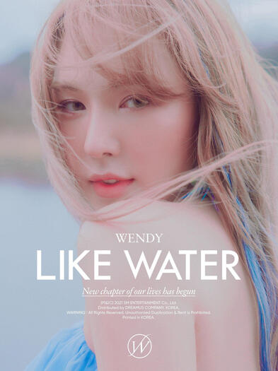 Wendy LIKE WATER 1st Mini Album